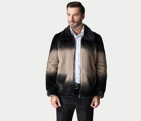 New Style High Quality Hot Sale Winter Mens Faux Fur Coat Ja
